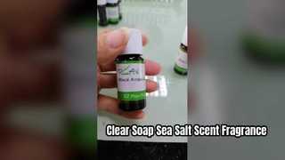 Ароматическое масло с морской солью для прозрачного стабильного мыла и шампуня